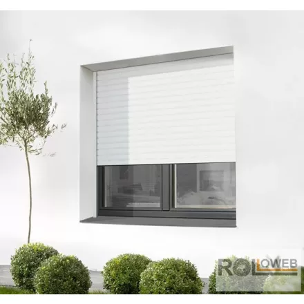 Vakolható alumínium redőny 90°-os redőnytokkal