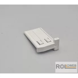 Műanyag rejtett ütköző (fix)