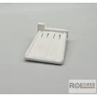 Műanyag rejtett ütköző (fix)