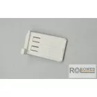 Műanyag rejtett ütköző (fix)