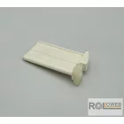 Műanyag rejtett ütköző (elfordítható)