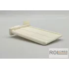 Műanyag rejtett ütköző (elfordítható)