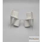 Műanyag lécbevezető (alumínium tokvéghez)