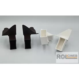 Műanyag lécbevezető (beszegecselős)