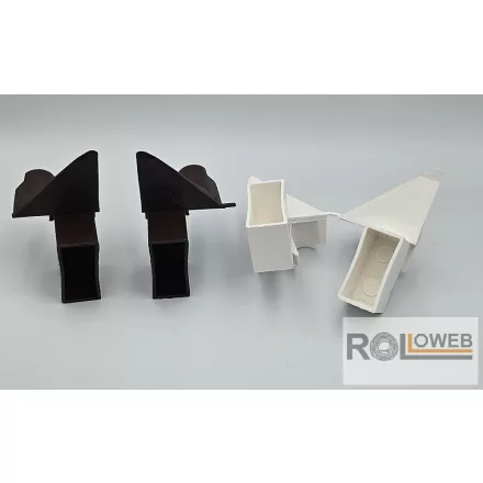 Műanyag lécbevezető (beszegecselős)