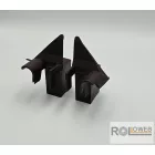 Műanyag lécbevezető (beszegecselős)