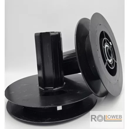 Tárcsa csapággyal -  40 mm-es acéltengelyhez