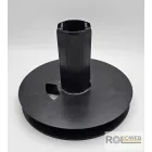 Tárcsa csapággyal -  40 mm-es acéltengelyhez