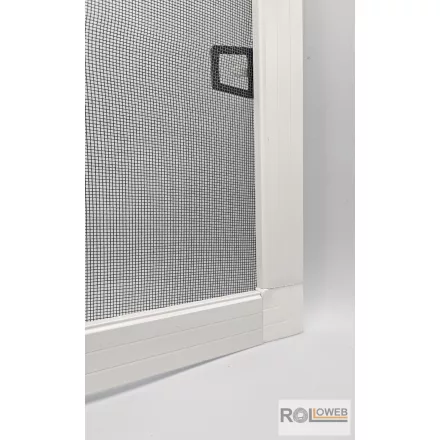 Rovarháló szett peremes alumínium profilból (Alu Isso) egyedi méretre