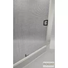 Rovarháló szett peremes alumínium profilból (Alu Isso) egyedi méretre