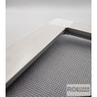 Rovarháló szett műanyag profilból (18x32) Egyedi méretre - Fehér színben