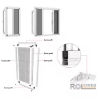 Almarde mini plissé