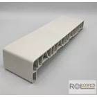 Műanyag ablakpárkány - Fehér színben