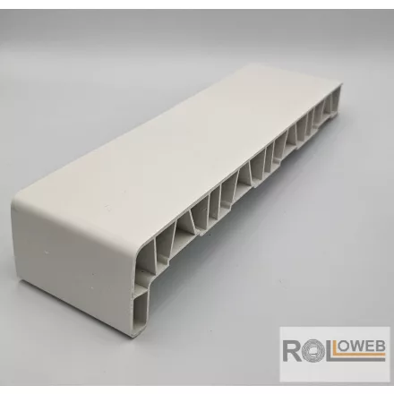 Műanyag ablakpárkány - Fehér színben