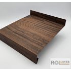 Lemez párkány - Aranytölgy/Dió színben