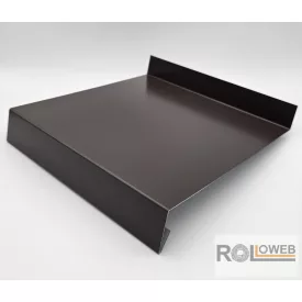 Lemez ablakpárkány - Kongó barna/Antracit színben