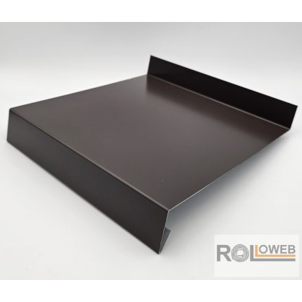 Lemez párkány - Kongó barna/Antracit színben