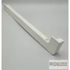 Lemez párkány végzáró (21 cm)