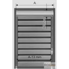 Tokozott gyöngyláncos sávroletta