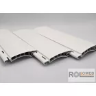 Műanyag maxi redőnyléc (55 mm) - Fehér színben