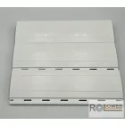 Műanyag maxi redőnyléc (55 mm) - Fehér színben