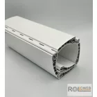 Műanyag maxi redőnyléc (55 mm) - Fehér színben