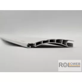 Műanyag redőnyléc - Fehér színben