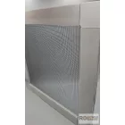 Rovarháló szett műanyag profilból (18x32) - Fehér színben