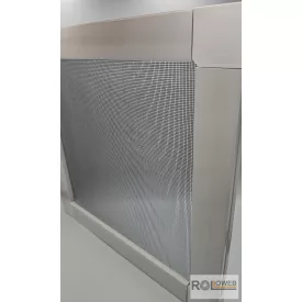   Rovarháló szett műanyag profilból (18x32) - Fehér színben