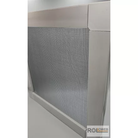 Rovarháló szett műanyag profilból (18x32) - Fehér színben