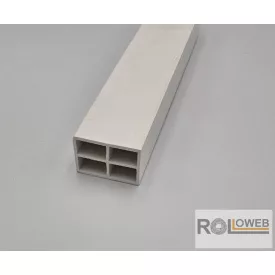 Műanyag kiemelő 20x30 mm-es profilból