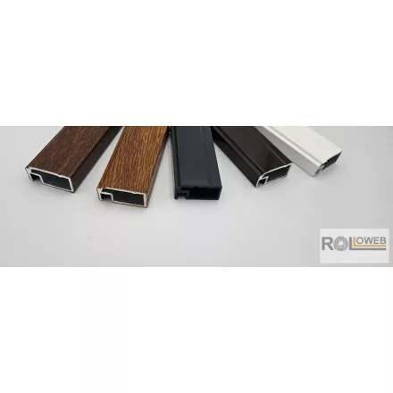 26x11 mm-es alumínium rovarháló profil