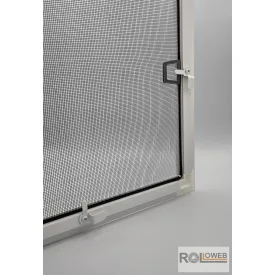   Műanyag peremes rovarháló szett - Fehér színben (PVC Isso)