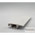 Műanyag peremes (Isso) rovarháló profil - Fehér színben