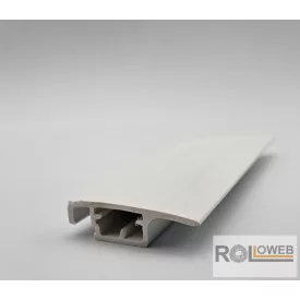 Műanyag peremes (Isso) rovarháló profil - Fehér színben