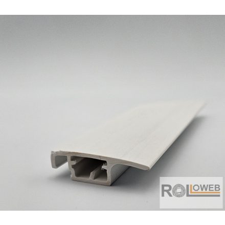 Műanyag peremes (Isso) rovarháló profil - Fehér színben