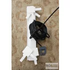 Műanyag peremes rovarháló szett - Fehér színben (PVC Isso)