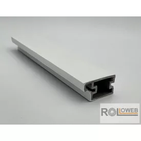 18x32 mm-es műanyag rovarháló profil - Fehér színben