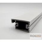 18x32 mm-es műanyag rovarháló profil - Fehér színben