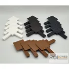 Külső PVC sarok alumínium peremes rovarháló profilhoz (Alu Isso)