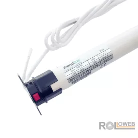   TREND35RE10 - 10 Nm-es univerzális csőmotor, akadály érzékelős, beépített rádióvevővel