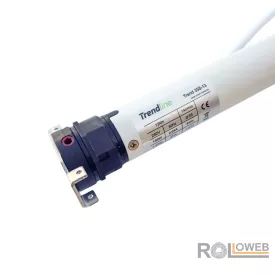   TREND35S13 – 13 Nm-es univerzális csőmotor, mechanikus végállás, kapcsolós