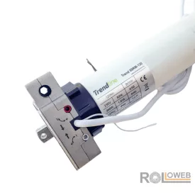   TREND59RM120 – 120 Nm-es univerzális csőmotor, mechanikus végállással és beépített rádióvevővel, NHK-s