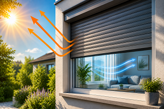 Mennyit hűt a redőny nyáron? Akár 10 °C különbséget is jelenthet